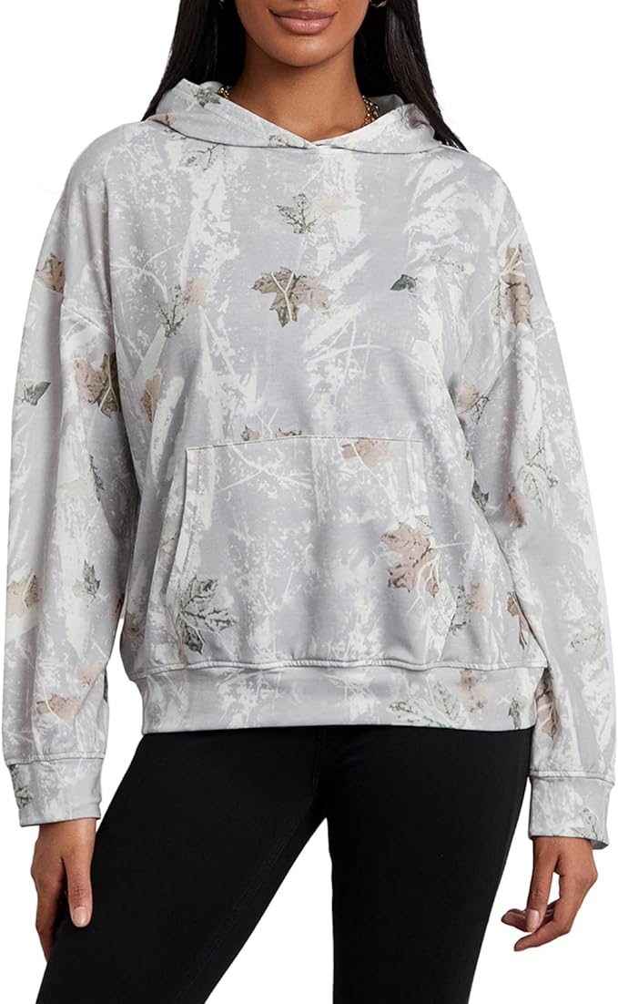 White Camo Hoodie